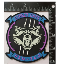 Military HSM-74.2 Street Cats Det Pvc Patch With Hook &amp; Loop - $39.99