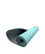 ZIVA TPE Yoga Mat TURQUOISE/GREY (d) - £110.76 GBP