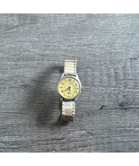 Harvester Watch Gold Tone Mens Vintage 1960s Mechanical Handwind Swiss - $34.72 CAD