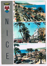 Postcard Nice France La Promenade des Anglais &amp; Mont Boron - £2.34 GBP