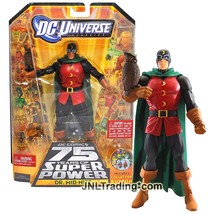 Year 2009 DC Universe Wave 12 Classics Figure #4 DR. MID-NITE with Collector Pin - £35.25 GBP