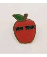 New York City Big Apple Collectible Souvenir Lapel Hat Pin Tie Tack Red ... - €10,95 EUR