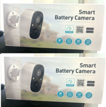 2x Security Cameras Wireless Outdoor, Outside Cameras for Home Security ... - $29.69