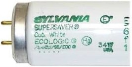 30 Pack Sylvania T12 48&quot; Fluorescent Bulbs F34CW/SS/ECO 34W Cool White E... - £91.80 GBP