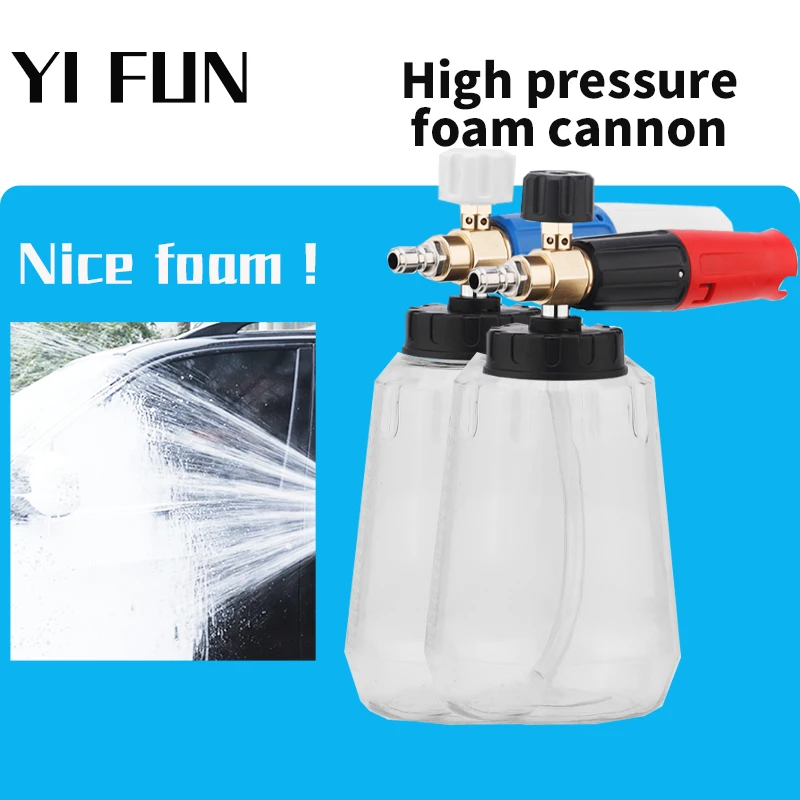 Car Wash Accessories High Pressure Washer Foam Cannon For Car Wash Water Gun - £26.77 GBP+