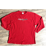 Vtg Texas Tech TTU Red Raiders Majestic NCAA FOOTBALL Embroidered T-Shir... - £12.22 GBP