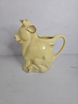 Vintage Pearl China Co. 22kt Gold Cow Bull Milk Creamer Pitcher - £11.16 GBP