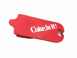 Coca Cola Vintage 1982 “Coke Is It” Plastic Promotional Bottle Opener - $12.08
