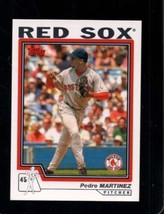 2004 Topps #405 Pedro Martinez Nmmt Red Sox Hof - £4.23 GBP
