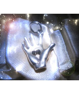 HAUNTED ANTIQUE NECKLACE MASTER FORTUNE TELLER HAND  REVEAL FUTURE MAGICK - $597.77