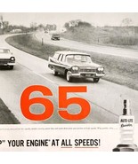1958 Auto Lite Resistor Spark Plugs Advertisement Automobilia Vintage DW... - $41.13 CAD