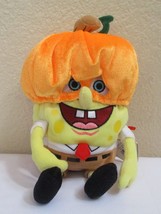 Ty Beanie Baby Spongebob Pumpkinmask  6&quot; Sitting  NEW - $10.93