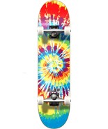 Yocaher Punked Complete Skateboard 7.75&quot; X 31&quot; Pro Skateboards With Blac... - $71.97