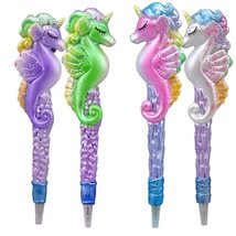 Shawshank Ledz 702797 Metallic Seahorse Pen Display (Pack Of 16) - $1,304.82 MXN