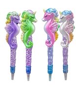 Shawshank Ledz 702797 Metallic Seahorse Pen Display (Pack Of 16) - $1,304.82 MXN