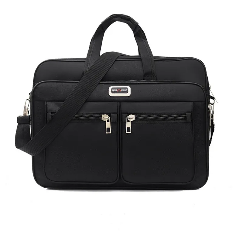 Fashion Large Capacity Men&#39;s Briefcase Multifunction Laptop Bag Office M... - $29.57