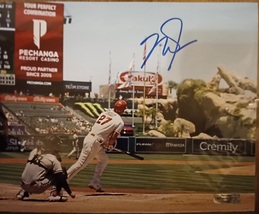 Mike Trout Autographed Hand Signed 8x10 Los Angeles Angels with Heritage... - £125.03 GBP