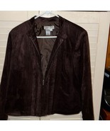 Coldwater Creek petite medium zippered jacket/blazer - $328.66 MXN