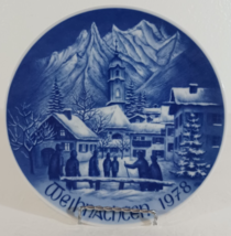BAREUTHER Weihnachten 1978  MITTENWALD Christmas Collector Plate Bavaria... - $9.25