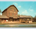 Tom Walker&#39;s Grist Mill Parshallville Michigan MI UNP Chrome Postcard P5 - $4.90