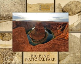 Big Bend National Park Laser Engraved Wood Picture Frame Landscape (3 x 5) - £20.77 GBP