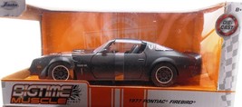 Black 1977 Pontiac Firebird Trams Am Jada 1/24 Diecast Car New - $25.88