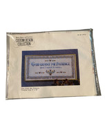 Better Homes And Gardens God Grant Me Patience Cross Stitch Kit 27716 *New - $14.99