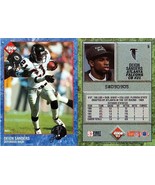 DEION SANDERS 1993 EDGE # 6 SERIAL # 090905 - $2.36 CAD