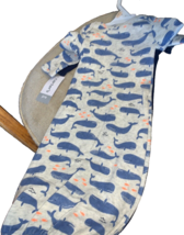 Nautical Carters Boys Whales/Anchors Blue/White Sleeper Preemie Set Of  ... - £19.37 GBP