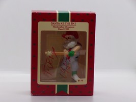 Hallmark Keepsake 1987 Santa at the Bat Ornament - £6.62 GBP