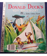 A Little Golden Book Walt Disney’s Donald Duck’s Toy Sailboat 1954 - £8.62 GBP