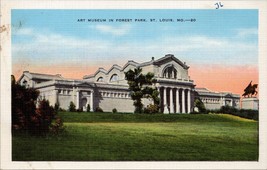 Art Museum in Forest Park St. Louis MO Postcard PC569 - £3.94 GBP