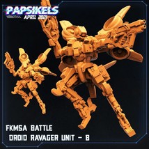 3D Printed Papsikels Cyberpunk Sci-Fi - Fukimasa Battle Droid Ravager Un... - $7.35+