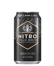 Starbucks Nitro Cold Brew Canned Coffee 9.6FL Ounce of Premium Coffee (Black Uns - £15.81 GBP