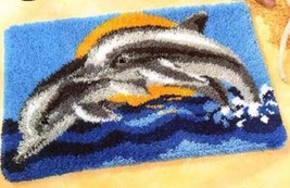 Dolphins Rug Latch Hooking Kit - £35.43 GBP+