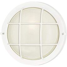 Westinghouse Lighting 6783600 One-Light Exterior Wall Fixture, White Fin... - $53.93 CAD