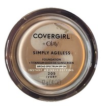 CoverGirl +Olay Simply Ageless 205 Ivory Wrinkle Defying Foundation READ - $556.16 MXN