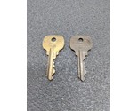 Set Of (2) Keil Charlestown USA R 155 D Keys 2&quot; - $29.69