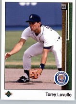 1989 Upper Deck 782 Torey Lovullo Rookie Detroit Tigers - $1.75