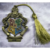 Harry Potter Keychain Hogwarts Crest Universal Studios &quot;Joe&quot; Spinning - $19.89