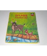 Walt Disney&#39;s Bambi Grows Up by Walt Disney Productions (1979, Hardcover) - £5.08 GBP