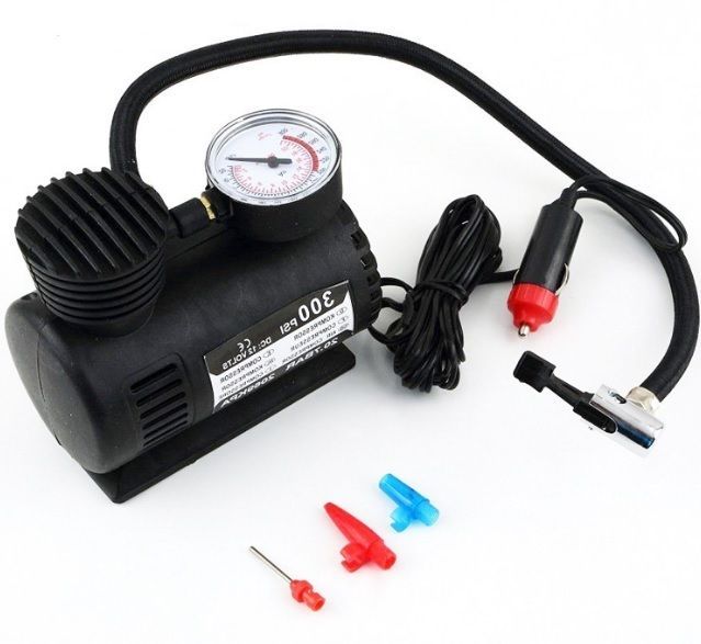 Primary image for Electric 12V Mini Air Compressor Pump Emergency Use Car Bicycle Tires Balls Toys