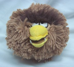 Angry Birds Star Wars Chewbacca Bird 4&quot; Plush Stuffed Animal Toy 2012 - £11.87 GBP