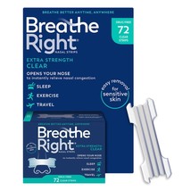 브리드라이트 비강 확장 스티커 72장 Breathe Right Nasal Strip 72ct 한국 직배송 (개인통관번호 메세지란에... - $44.61 CAD
