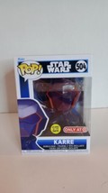 New Funko POP! Star Wars #504 "Karre" GITD Bobble-Head - Target Excl. - £15.81 GBP