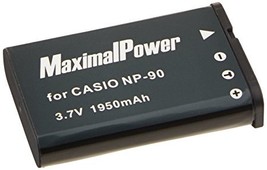 Camera Battery For CASIO NP-90 Exilim EX-FH100 EX-H10 EX-H15 EX-H20G 195... - $2.99