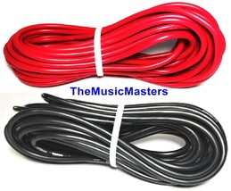 10 Gauge 10&#39; ft each Red Black Auto PRIMARY WIRE 12V Auto Wiring Car Pow... - £10.59 GBP