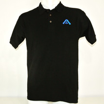 ALBERTSONS Grocery Store Employee Uniform Polo Shirt Black Size M Medium... - £19.99 GBP