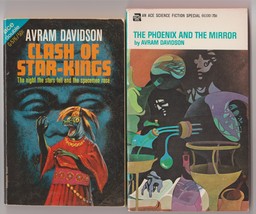 Avram Davidson 1sts Phoenix &amp; the Mirror/Clash of Star-Kings + Rackham novel - £10.48 GBP