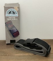 Vtg 80’s Lewis N Clark Strap Deluxe Trav-A-Belt Black NOS Travel Accesso... - $19.75